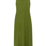 Leonie Green Linen Dress - Näz - Sustainable Fashion Made in Portugal