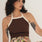 Liv Brown Jersey Top - Näz - Sustainable Fashion Made in Portugal