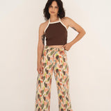 Liv Brown Jersey Top - Näz - Sustainable Fashion Made in Portugal