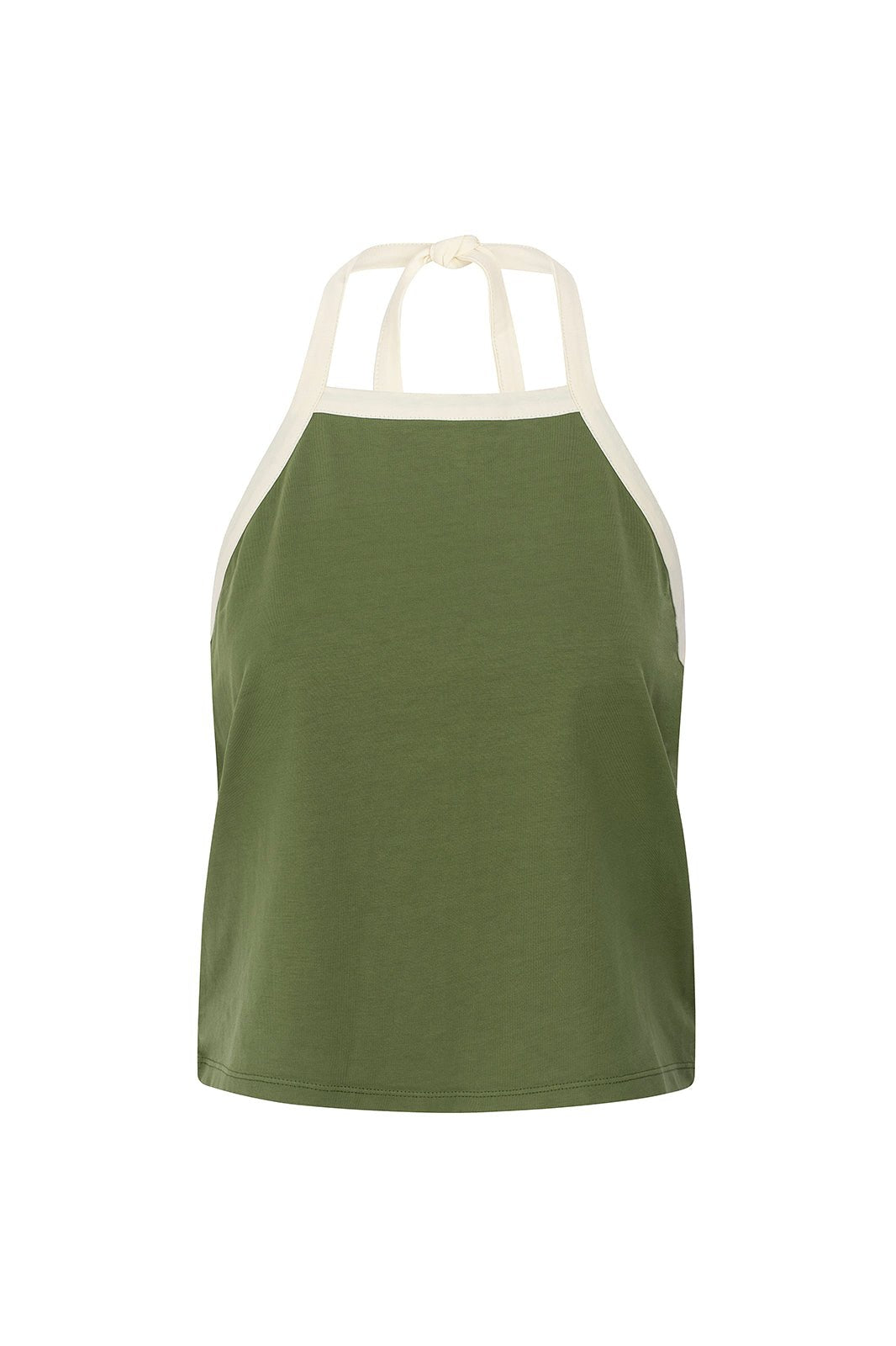Liv Green Jersey Top - Näz - Sustainable Fashion Made in Portugal