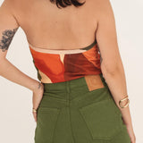Liv Printed Jersey Top - Näz - Sustainable Fashion Made in Portugal