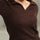 Lotte Brown Alpaca Polo - Näz-Sustainable Fashion Made in Portugal