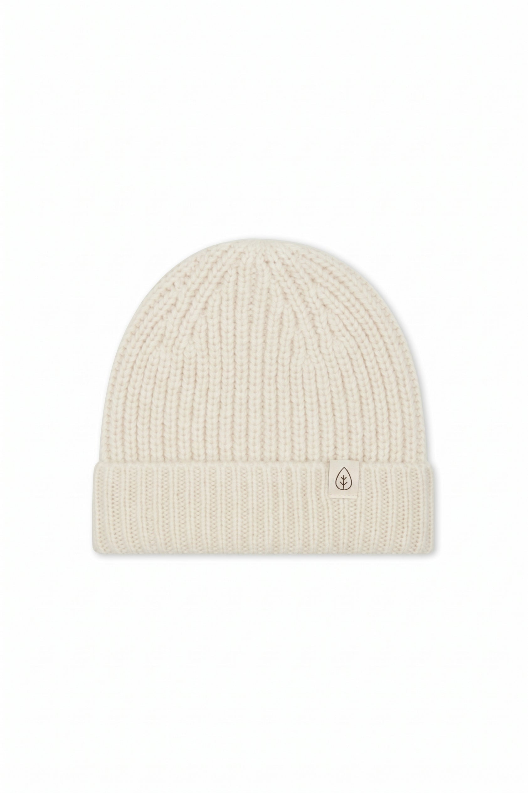 Lucie Alpaca Beanie White - Näz-Sustainable Fashion Made in Portugal