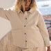 Marie White Cotton Jacket - Näz - Sustainable Fashion Made in Portugal