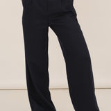 NAZ Mara Trousers in Navy. Made with 100% Tencel. Produced ethically in Portugal.