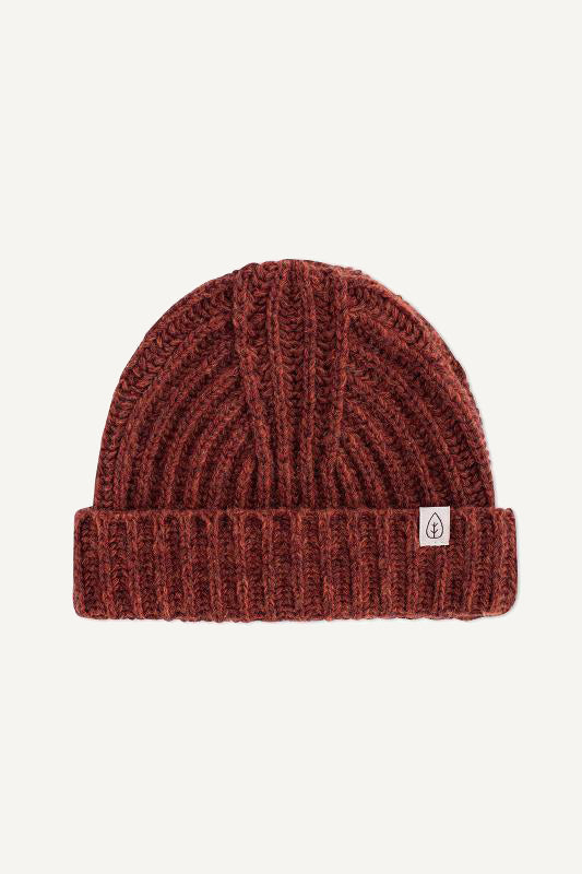 Naz women's recycled wool beanies in a variety of winter colors.