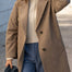 Noah Camel Wool Overcoat - Näz - Sustainable Fashion Made in Portugal