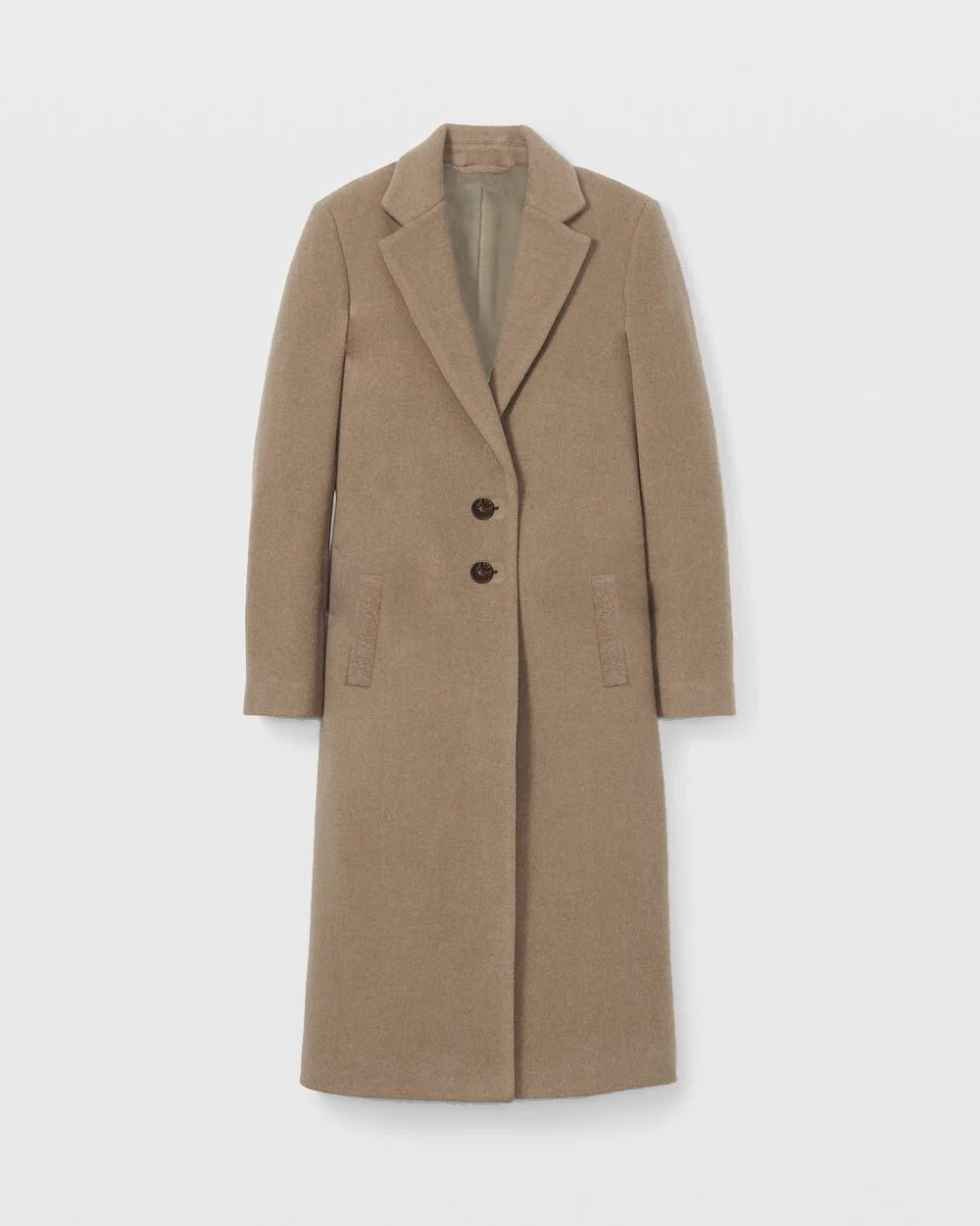 Sustainable Wool Women Overcoat – Näz