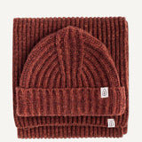 Naz women's recycled wool beanies and scarves. Sustainable warmth and style.