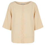 Sari Beige Tencel Top - Näz - Sustainable Fashion Made in Portugal