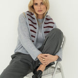 Sofie Blue Alpaca Sweater - Näz-Sustainable Fashion Made in Portugal