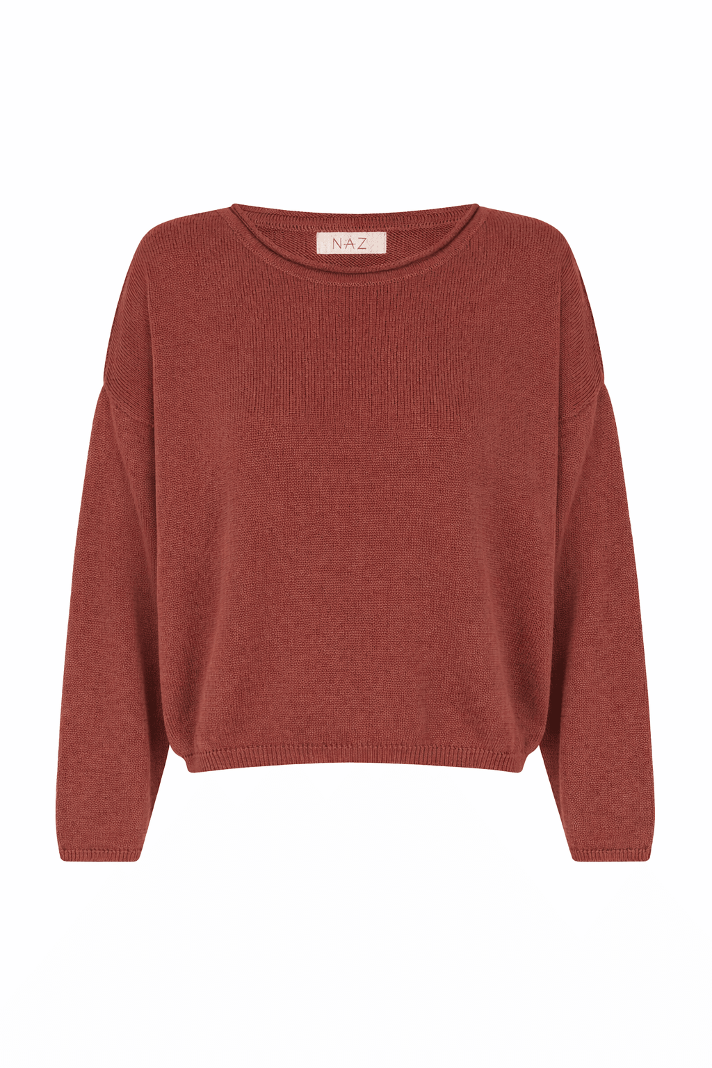 Sofie Blush Cotton Sweater - Näz - Sustainable Fashion Made in Portugal