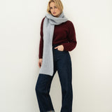 Sofie Bordeaux Alpaca Sweater - Näz-Sustainable Fashion Made in Portugal