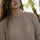 Sofie Camel Alpaca Sweater - Näz-Sustainable Fashion Made in Portugal