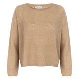 Sofie Camel Alpaca Sweater - Näz-Sustainable Fashion Made in Portugal