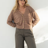 Sophia Cotton Cardigan - Näz-Sustainable Fashion Made in Portugal