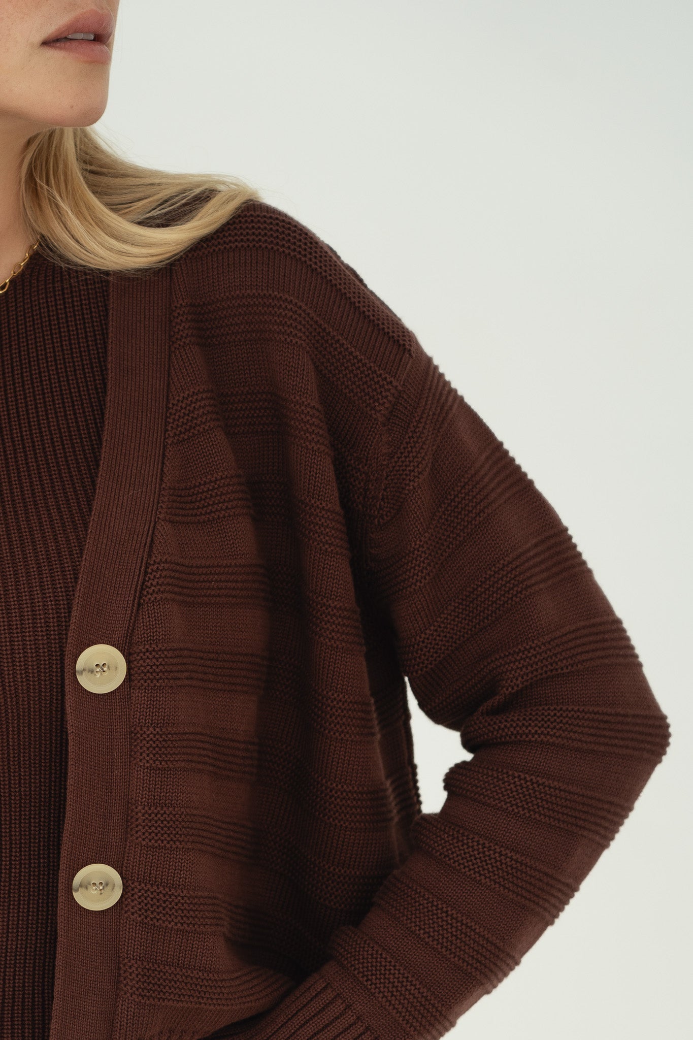 Sophia Cotton Cardigan - Näz-Sustainable Fashion Made in Portugal