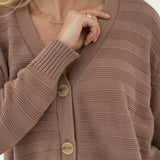 Sophia Cotton Cardigan - Näz-Sustainable Fashion Made in Portugal