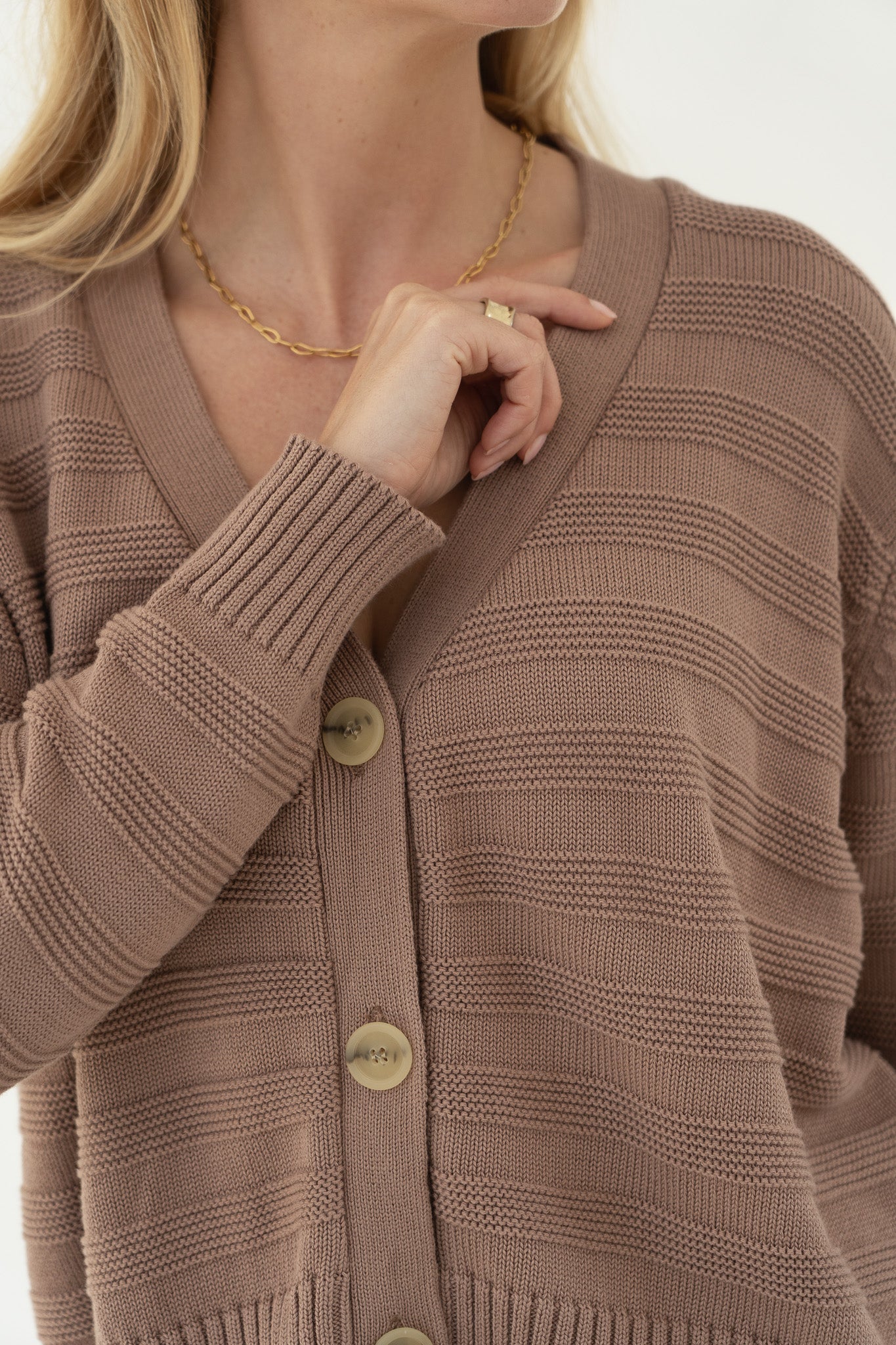 Sophia Cotton Cardigan - Näz-Sustainable Fashion Made in Portugal