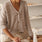Sophia Cotton Grey Cardigan - Näz - Sustainable Fashion Made in Portugal