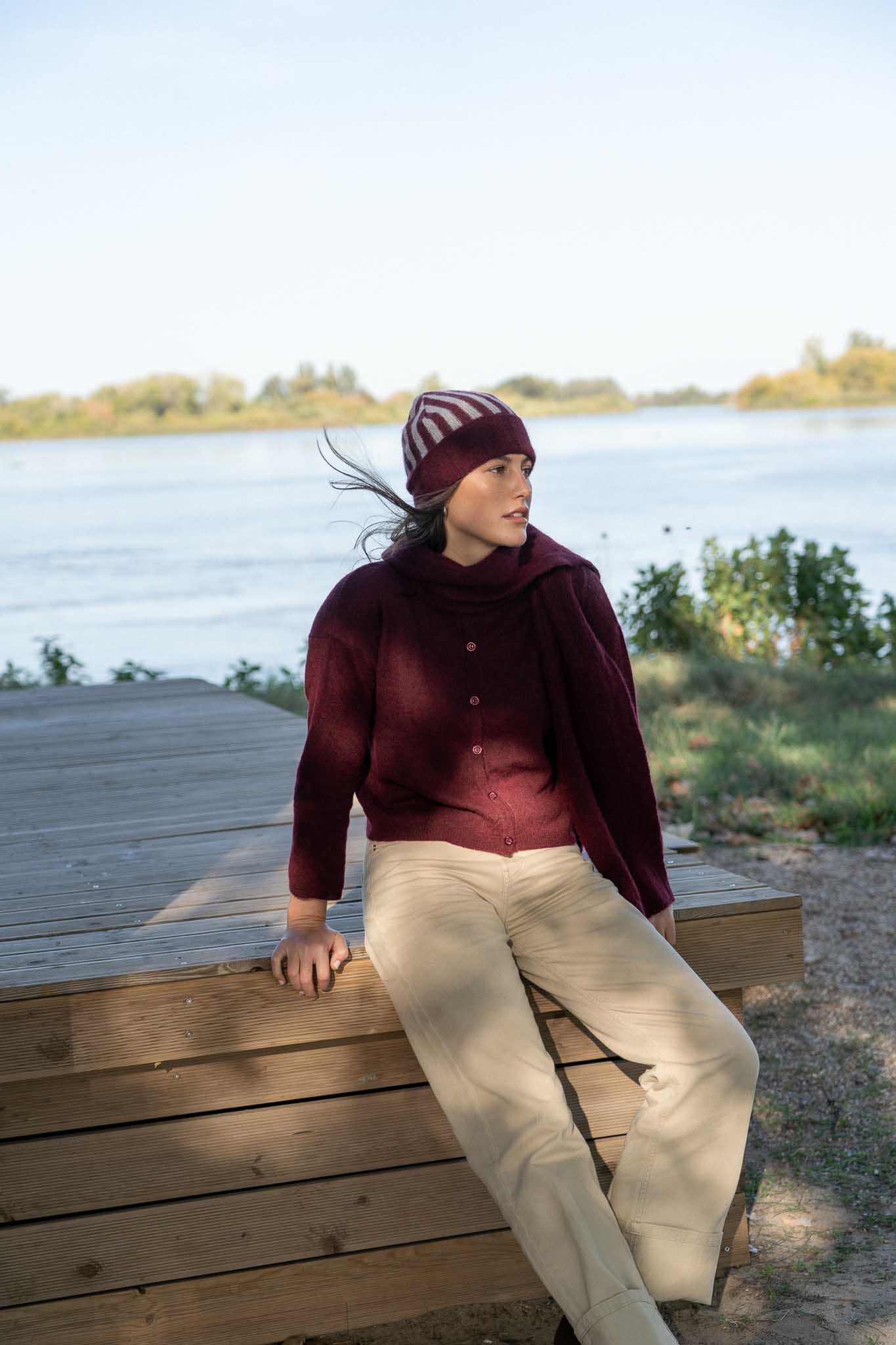Thea Jeans Sand - Näz-Sustainable Fashion Made in Portugal