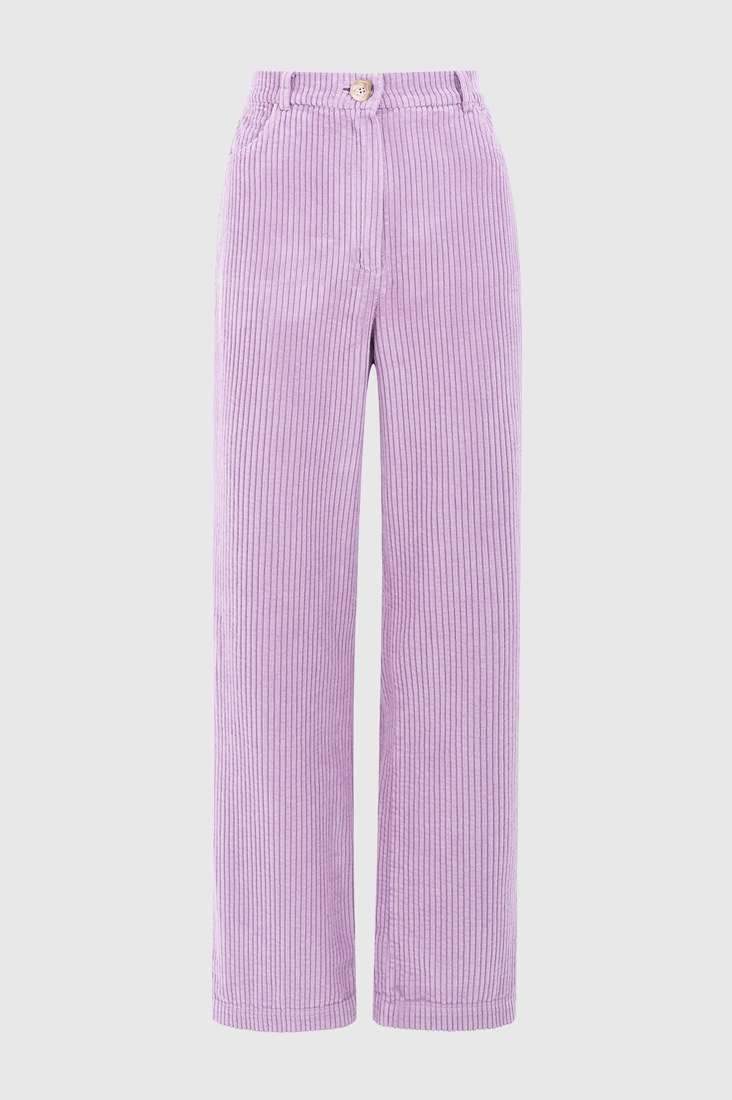 Naz women's corduroy high-waisted winter trousers made from 100% cotton.