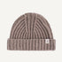 Cozy up in style this winter with Naz women's recycled wool beanie in camel.