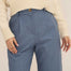 Zoe Blue Wool Trousers - Näz - Sustainable Fashion Made in Portugal